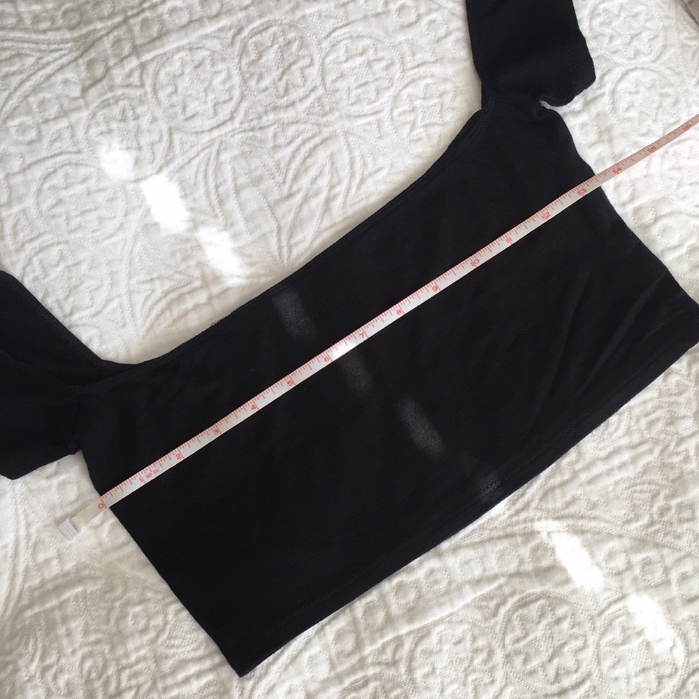 Aerie crop off the shoulder top - Picture 12 of 15
